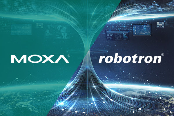 Moxa och Robotron i samarbete kring IIoT-tillämpningar
